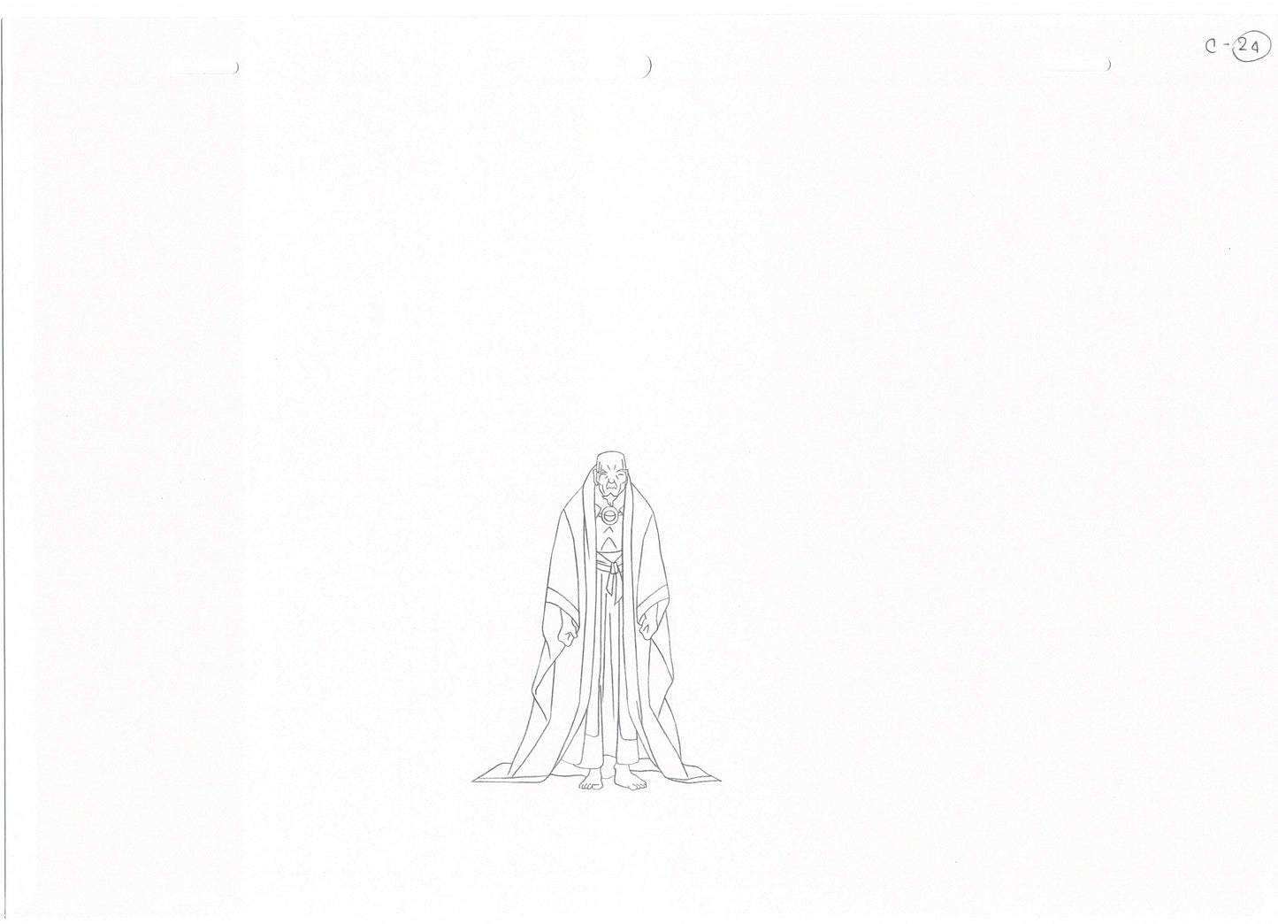 Lot of 3 Doctor Strange Sorcerer Supreme 2007 Marvel Animation Cel Drawings A1-42