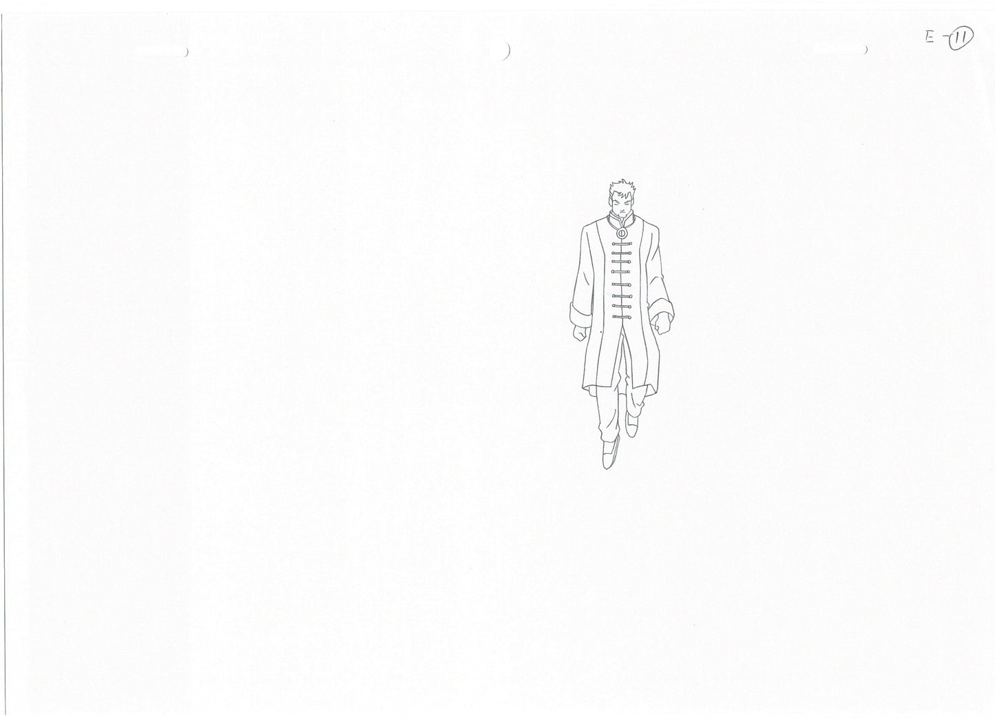 Lot of 3 Doctor Strange Sorcerer Supreme 2007 Marvel Animation Cel Drawings A1-45