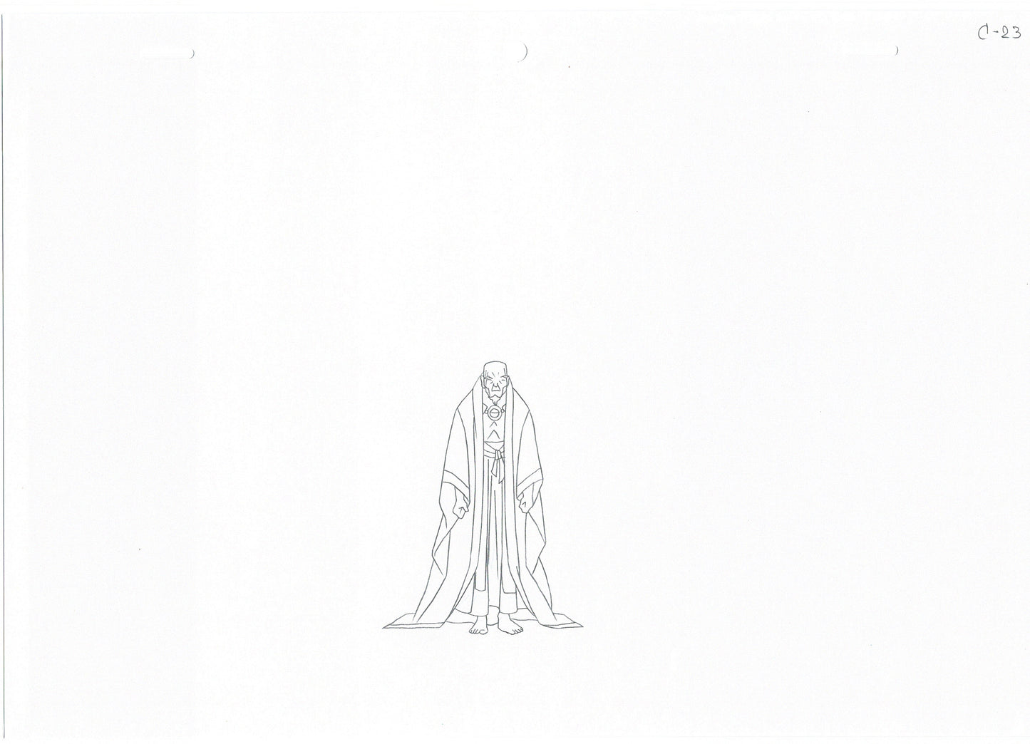 Lot of 3 Doctor Strange Sorcerer Supreme 2007 Marvel Animation Cel Drawings A1-45