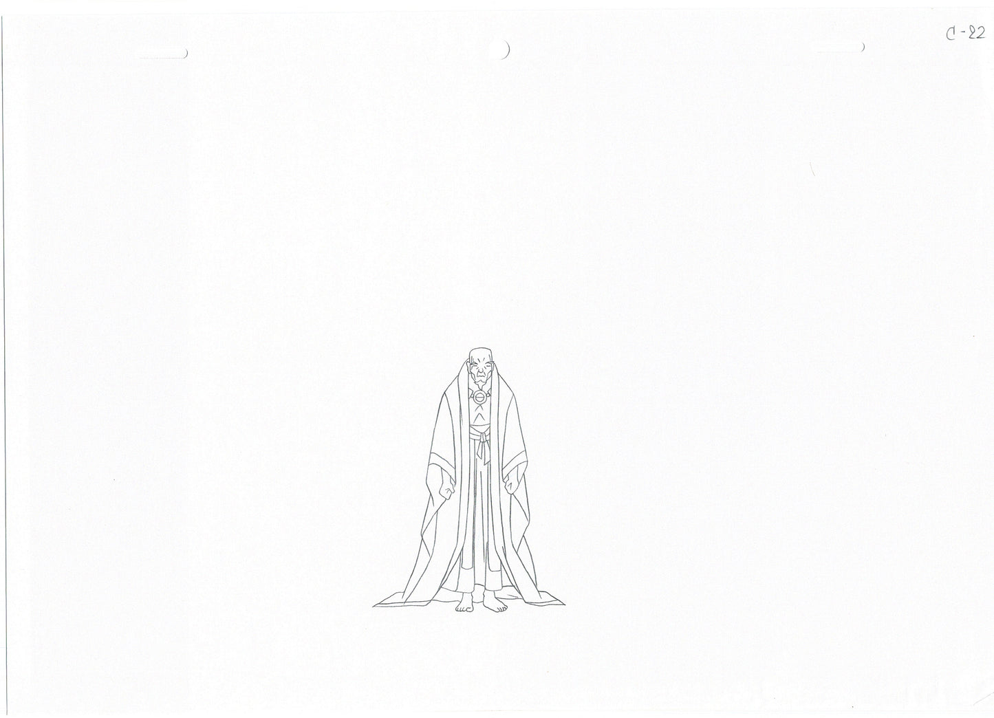 Lot of 3 Doctor Strange Sorcerer Supreme 2007 Marvel Animation Cel Drawings A1-48