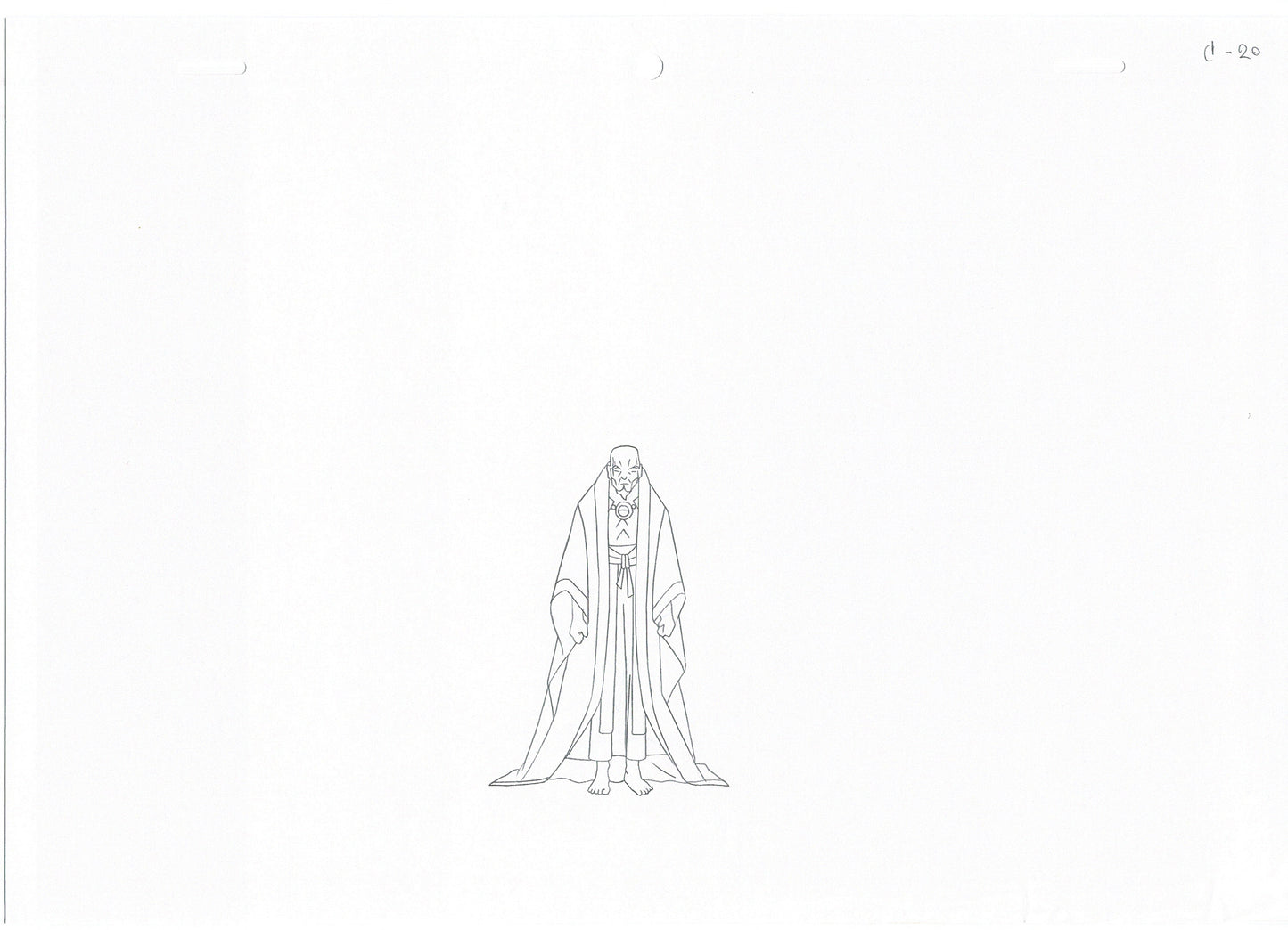 Lot of 3 Doctor Strange Sorcerer Supreme 2007 Marvel Animation Cel Drawings A1-54