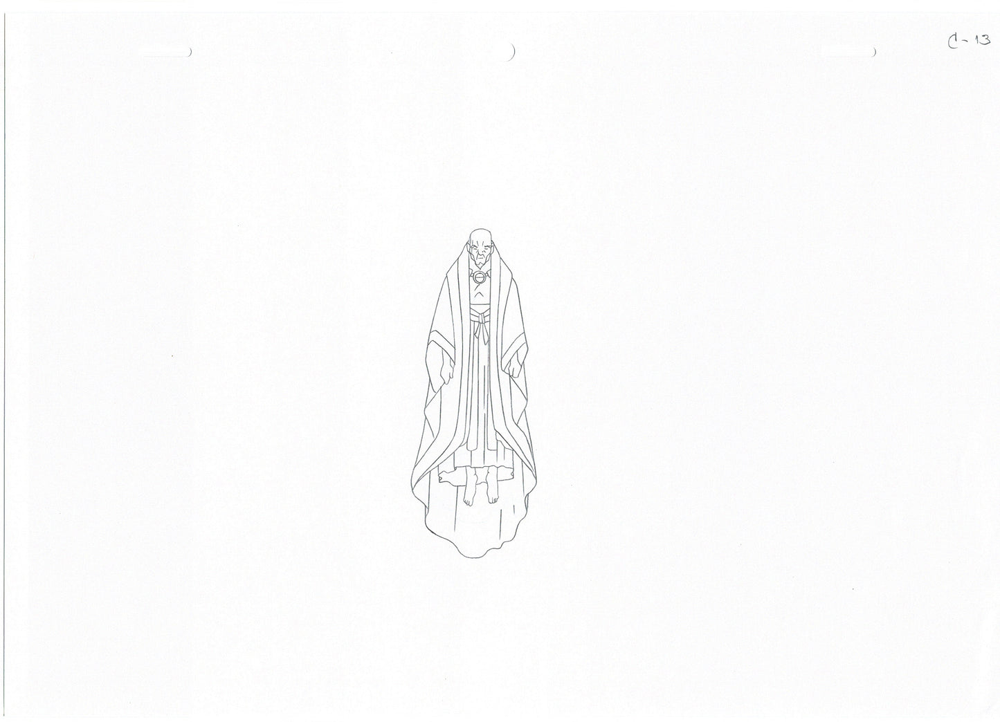 Lot of 3 Doctor Strange Sorcerer Supreme 2007 Marvel Animation Cel Drawings A1-63