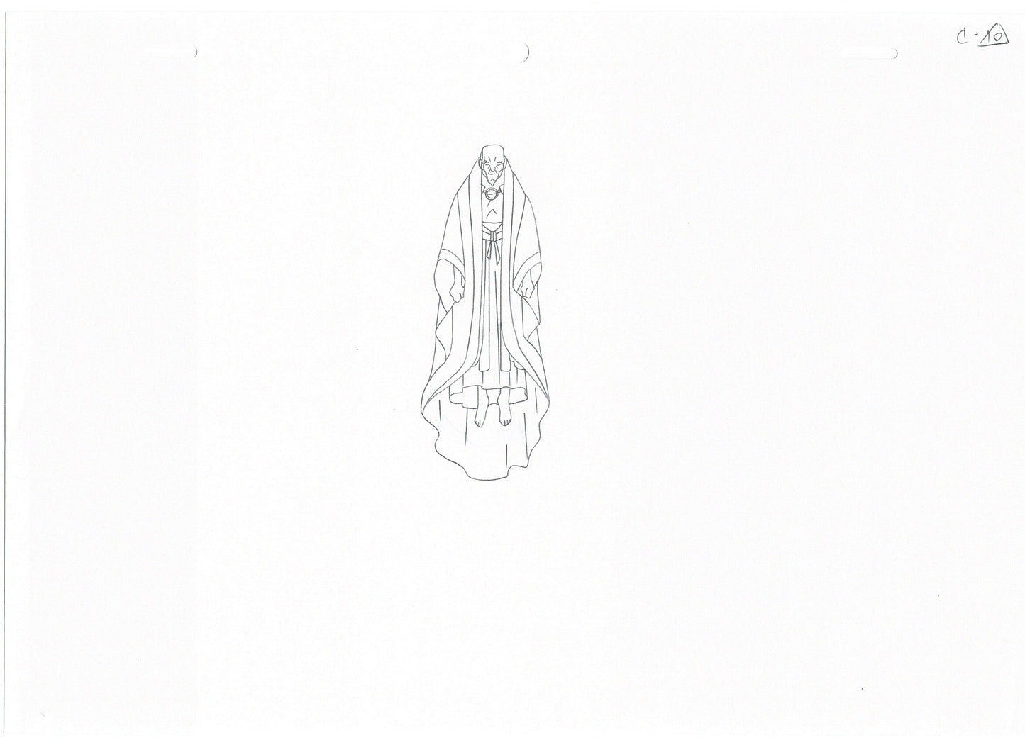 Lot of 3 Doctor Strange Sorcerer Supreme 2007 Marvel Animation Cel Drawings A1-66