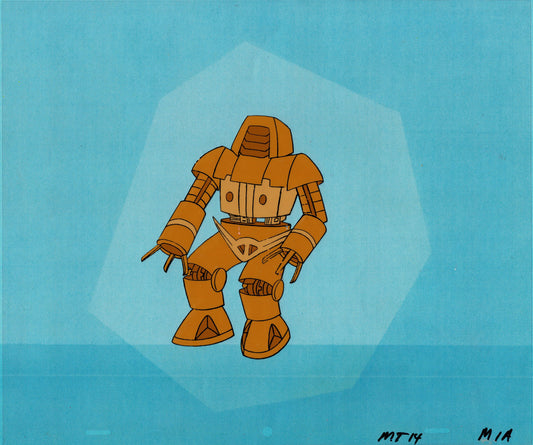 Superfriends Superpowers Darkseid Animation Cartoon Cel Hanna Barbera 1984-5 mia