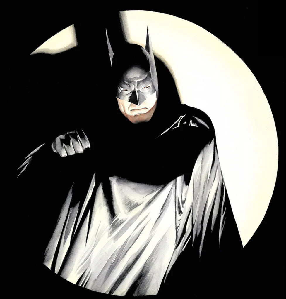 Batman and Superman (lot of 2) DC Comics Alex Ross Signed Prints on Paper Limited Edition of 25 Printers Proof Edition