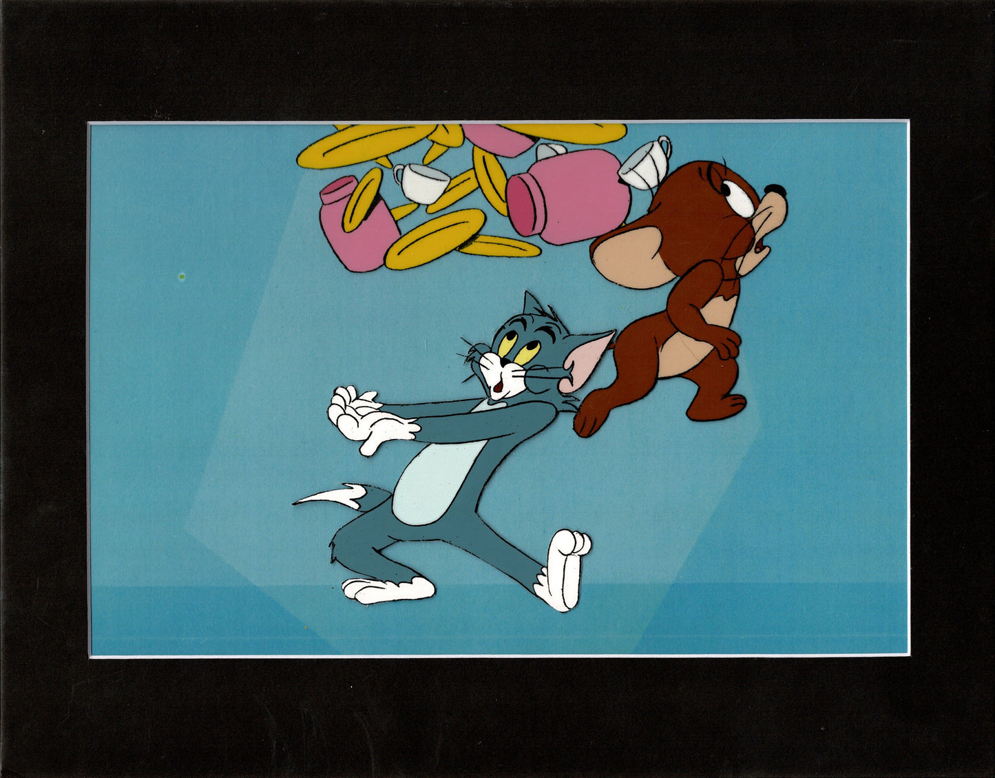 Tom & Jerry Cartoon Cel(s) Prop Animation n Drawing(s) Filmation 1980-82 G-22