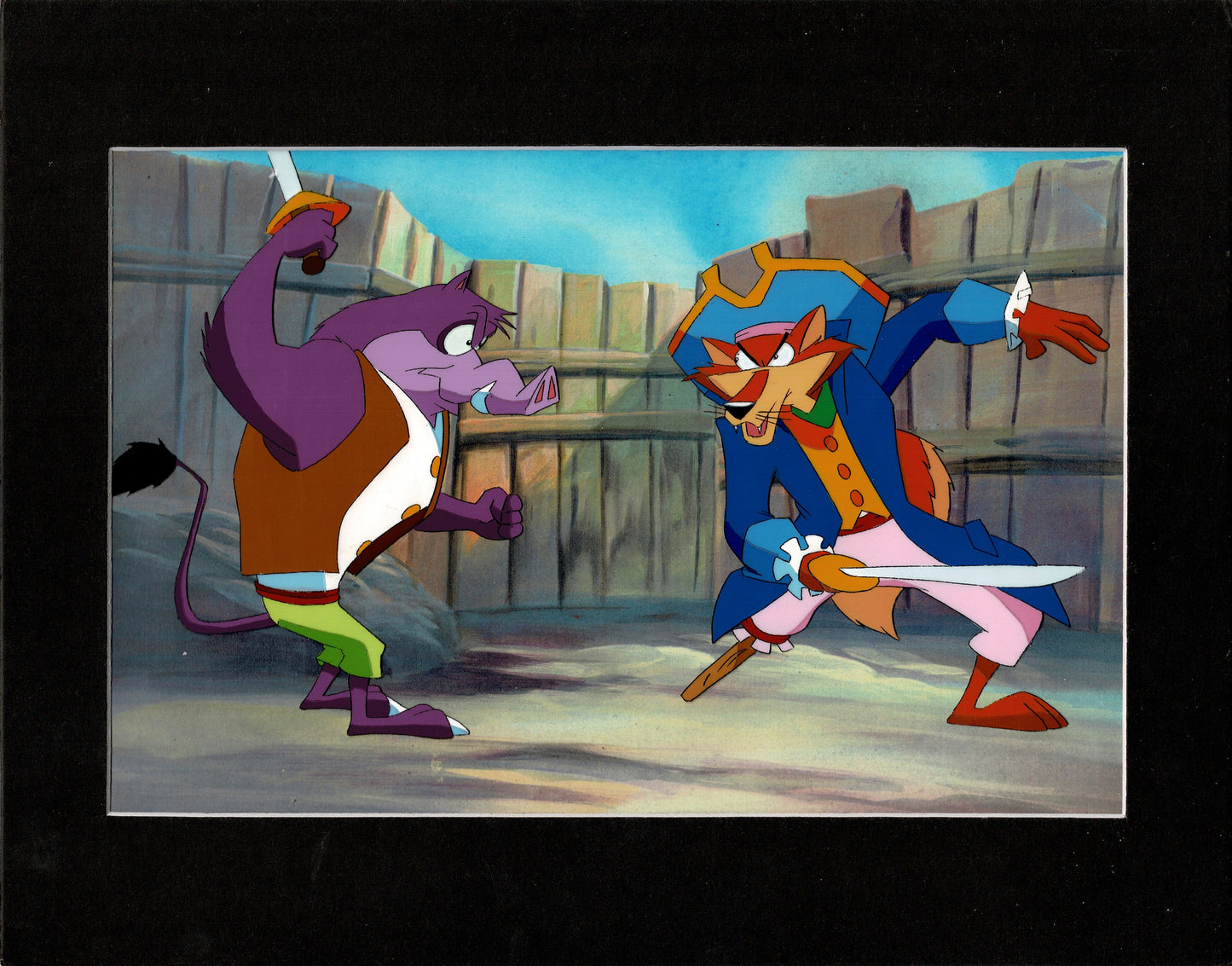 Legends of Treasure Island Cel and Drawing Production Animation Filmfair 1993-1995 C-JC