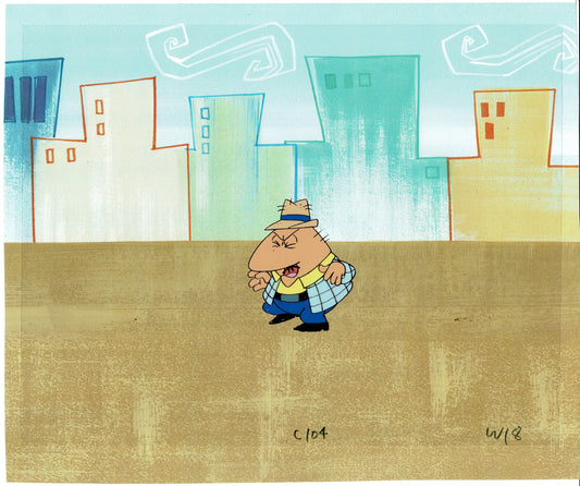 Pink Panther Production Animation Cel of The Little Man from Friz Freleng likely 1980s b2004