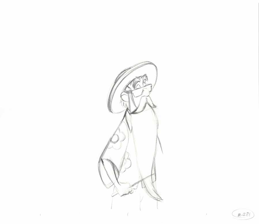 Merlin Dreamworks Animation Merlin the Magician of Sword and the Stone Epcot Production Animation ...