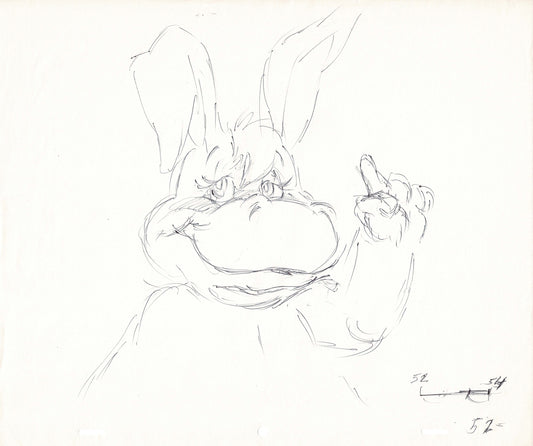 Wuzzles Hoppo Disney Original Production Commercial Animation Cel Drawing 523