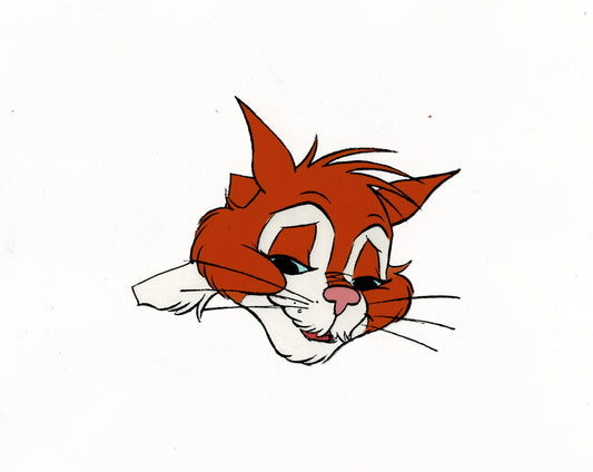 Yankee Doodle Cricket Harry the Cat by Chuck Jones 1975 Original Production Animation Cel With Studio Seal 44
