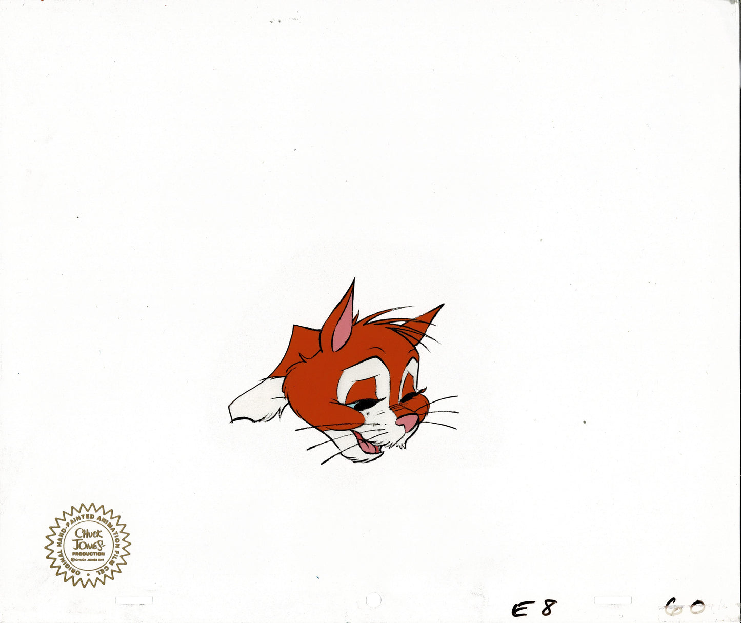 Yankee Doodle Cricket Harry the Cat by Chuck Jones 1975 Original Production Animation Cel With Studio Seal 60