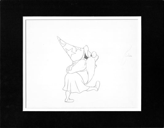 Yosemite Sam Looney Toons Warner-Brothers cel Animation drawing 1978 19