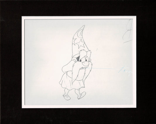 Yosemite Sam Looney Tunes Key Animation Cel Drawing Warner Brothers 1978 12