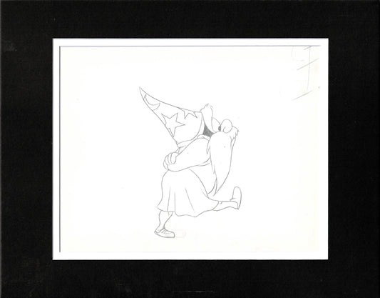 Yosemite Sam Looney Tunes Key Animation Cel Drawing Warner Brothers 1978 21