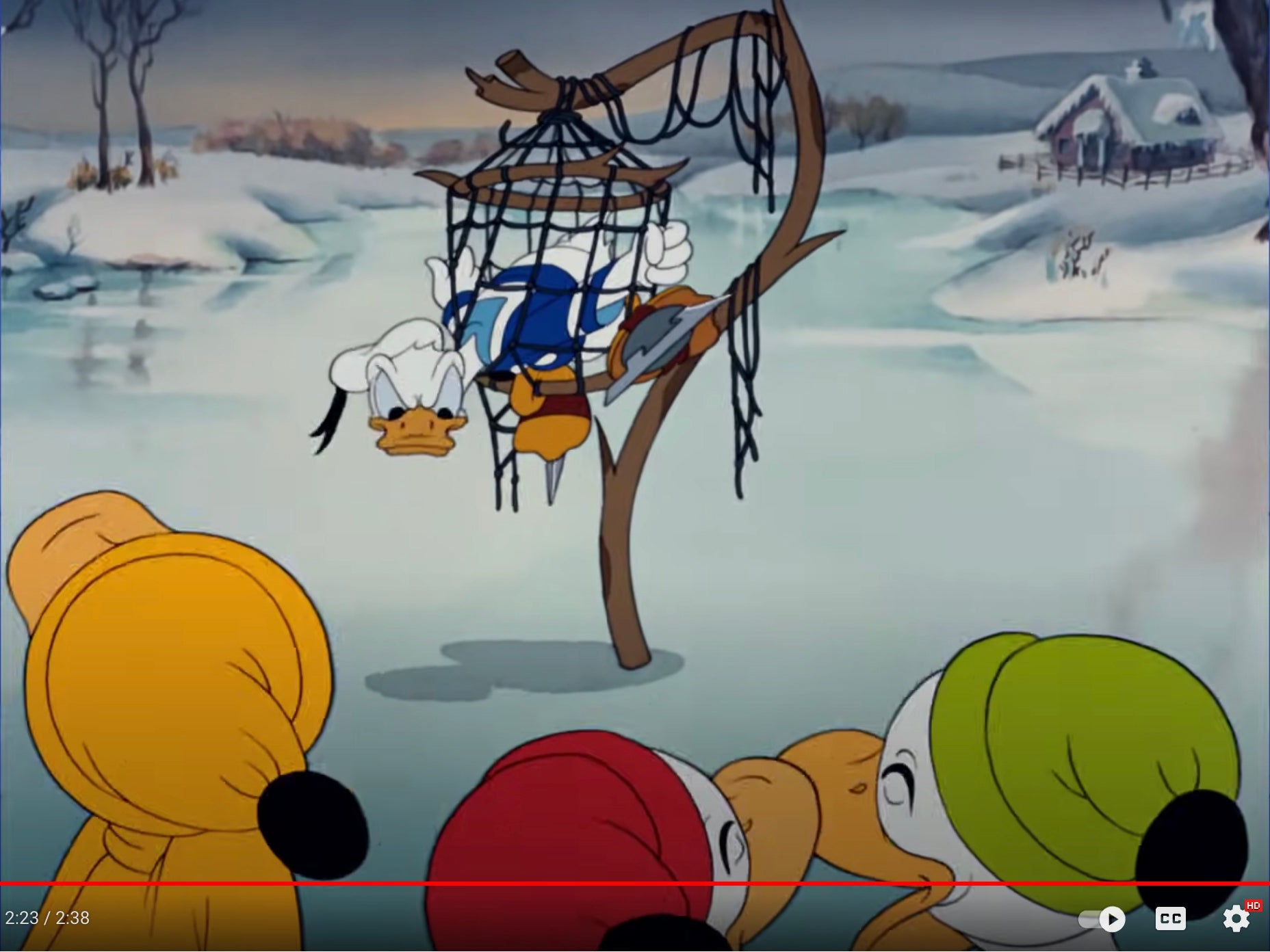 Donald Duck hockey style – upperupper