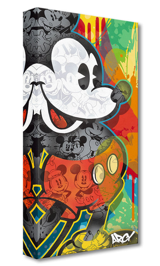 Mickey Mouse Walt Disney Fine Art by ARCY Limited Edition of 1500 TOC Treasures on Canvas Print "I'll Be Your Mickey"