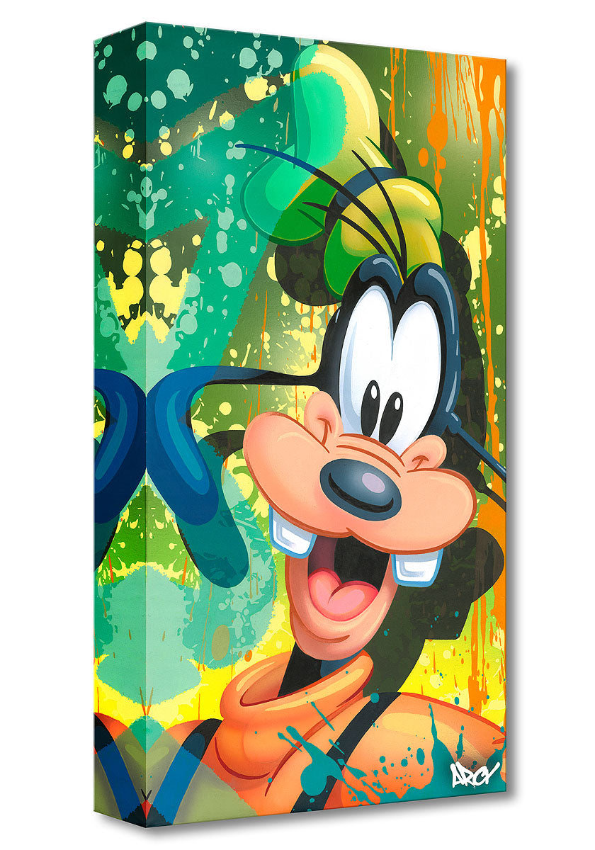 Walt Disney Fine Art by ARCY Limited Edition of 1500 TOC Treasures on Canvas Print "Goofy"