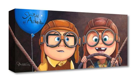 UP Pixar Walt Disney Fine Art Michelle St. Laurent Limited Edition of 1500 Treasures on Canvas Print TOC "Adventure Awaits"