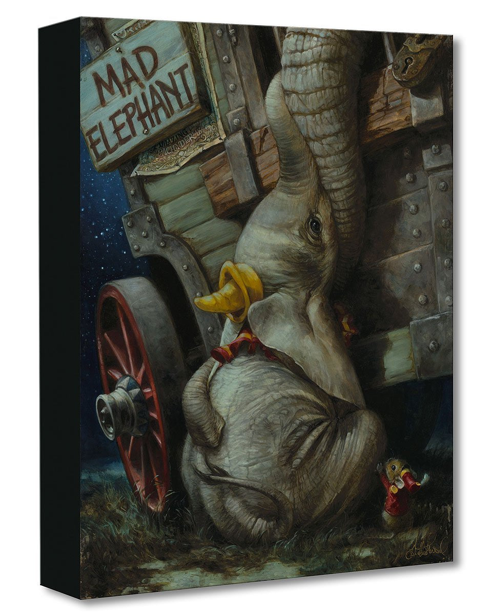 Dumbo Walt Disney Fine Art Heather Edwards Limited Edition Treasures on Canvas TOC "Baby of Mine"