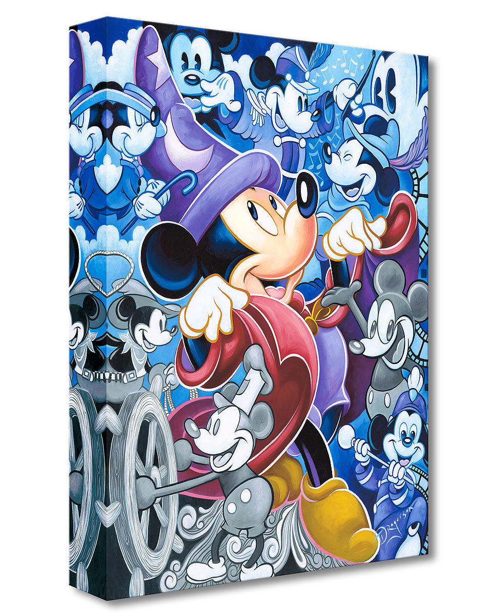 MICKEY MOUSE Walt Disney Fine Art Tim Rogerson Limited Edition Treasures on Canvas Print TOC "Celebrate the Mouse"