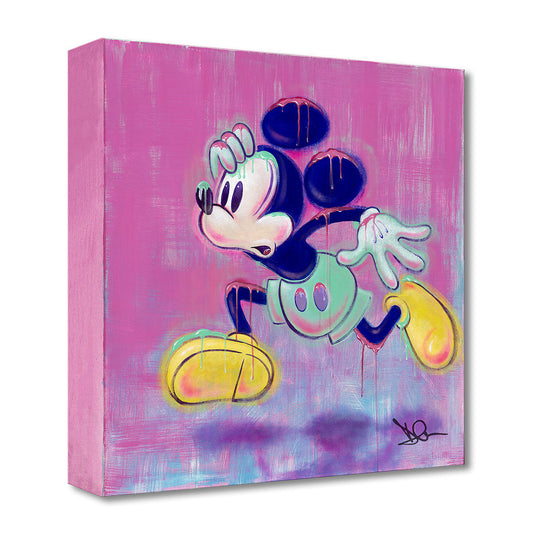 Mickey Mouse Walt Disney Fine Art Dom Corona Limited Edition of 1500 Treasures on Canvas Print TOC "What's Burning"