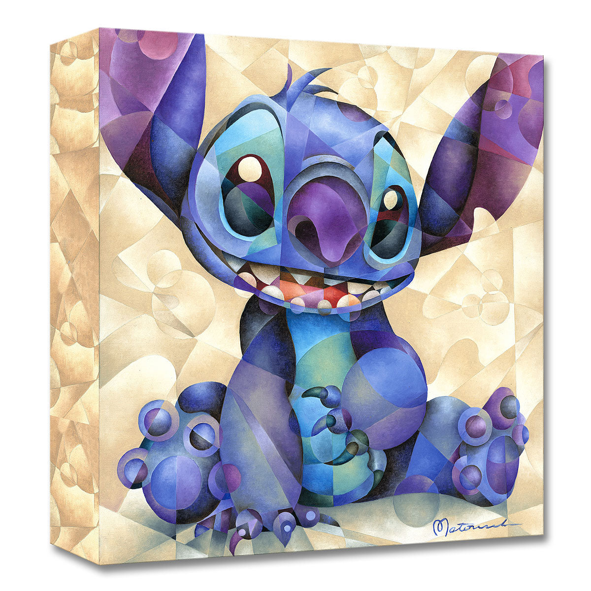 Lilo and Stitch Walt Disney Fine Art Tom Matousek Limited Edition Treasures on Canvas Print TOC "Cute and Fluffy"