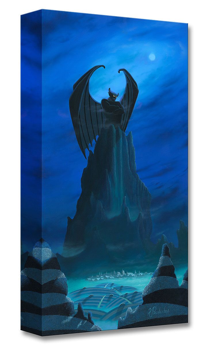 Fantasia Bald Mountain Chernabog Walt Disney Fine Art Michael Provenza Limited Edition of 1500 Treasures on Canvas Print TOC "A Dark Blue Night"