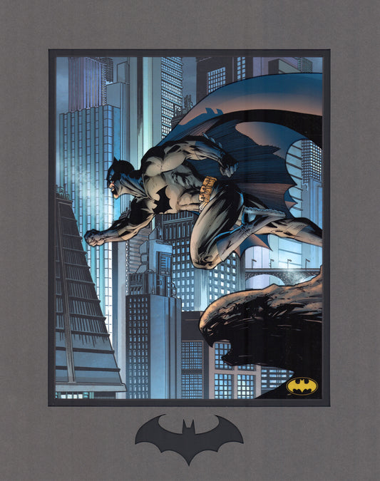 Batman Gotham Avenger Prince Litho-Cel Limited Edition of 35 AP/PP Custom Matted