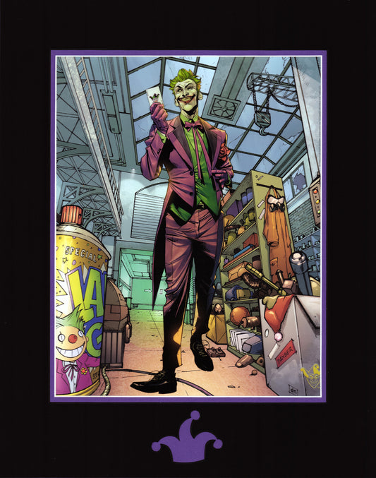 Batman Joker The Clown Prince Litho-Cel Limited Edition of 35 AP/PP Custom Matted