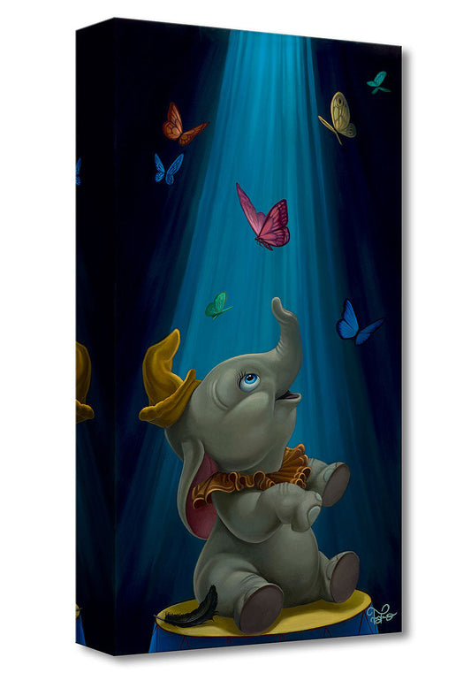 Dumbo Walt Disney Fine Art Jared Franco Limited Edition of 1500 Treasures on Canvas Print TOC "Dream to Fly"