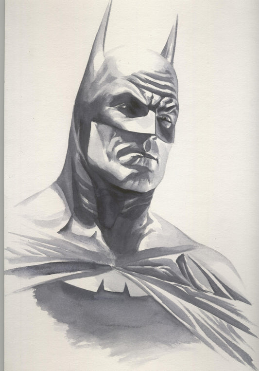 Gotham Knight Batman DC Alex Ross SIGNED Limited Edition Giclee Print on Paper