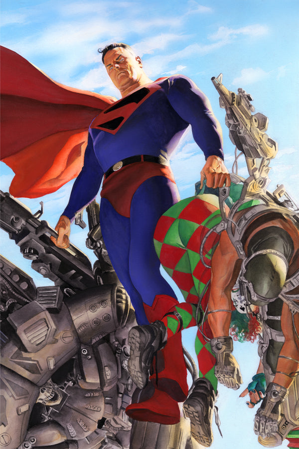 Alex Ross SIGNED Kingdom Come Superman Giclee Print on Paper Limited Edition