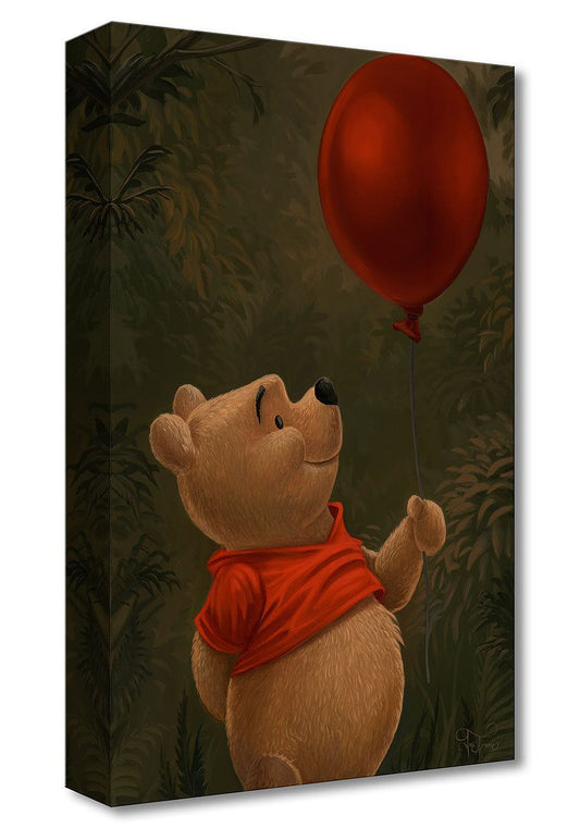 Winnie the Pooh Walt Disney Fine Art Jared Franco Limited Edition of 1500 Treasures on Canvas Print TOC "Pooh and His Balloon"