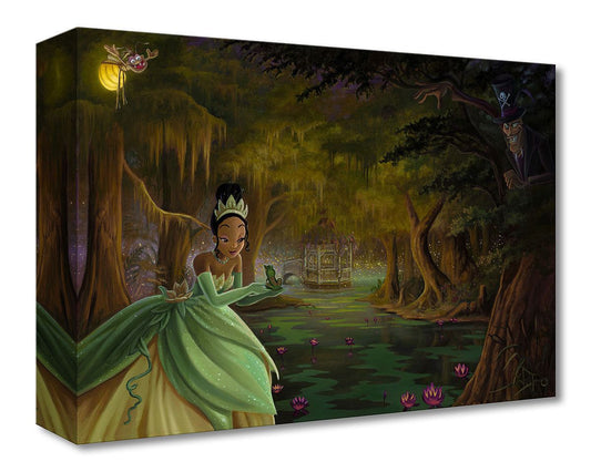 Princess and the Frog Walt Disney Fine Art Jared Franco Limited Edition of 1500 Treasures on Canvas Print TOC "Tiana's Enchantment"