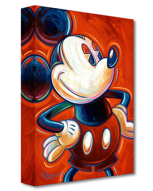 Mickey Mouse Walt Disney Fine Art Tim Rogerson Limited Edition Treasures on Canvas Print TOC "Modern Mickey Red"