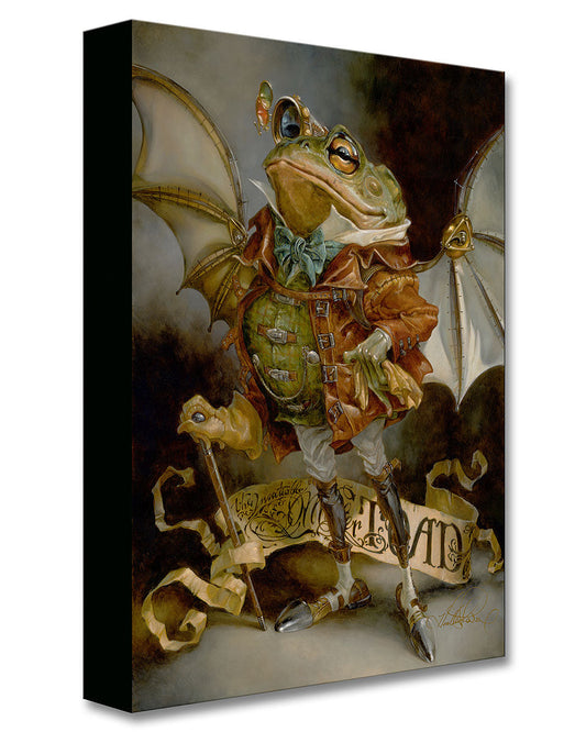 The Wind in the Willows Walt Disney Fine Art Heather Edwards Limited Edition Treasures on Canvas Print TOC "The Insatiable Mr. Toad"