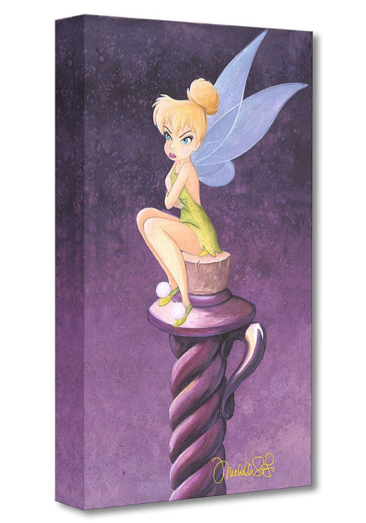 Peter Pan Tinker Bell Walt Disney Fine Art Michelle St. Laurent Limited Edition of 1500 Treasures on Canvas Print TOC "All Bottled Up"