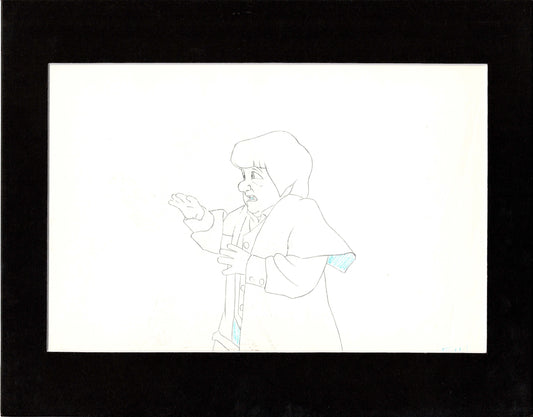 Lord of the Rings LOTR Ralph Bakshi 1978 Bilbo Production Animation Cel Drawing Tolkien