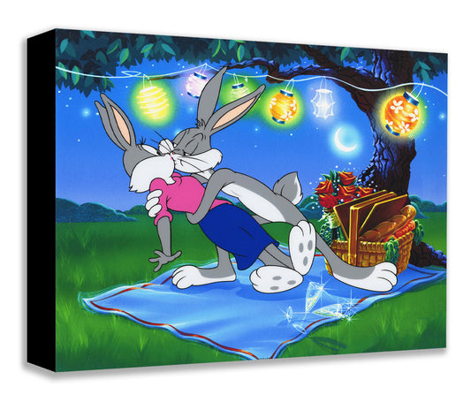 Bugs Bunny Looney Tunes Warner Brothers Mighty Mini Gallery-Wrapped Limited Edition of 1500 Canvas Print Enchanted Evening