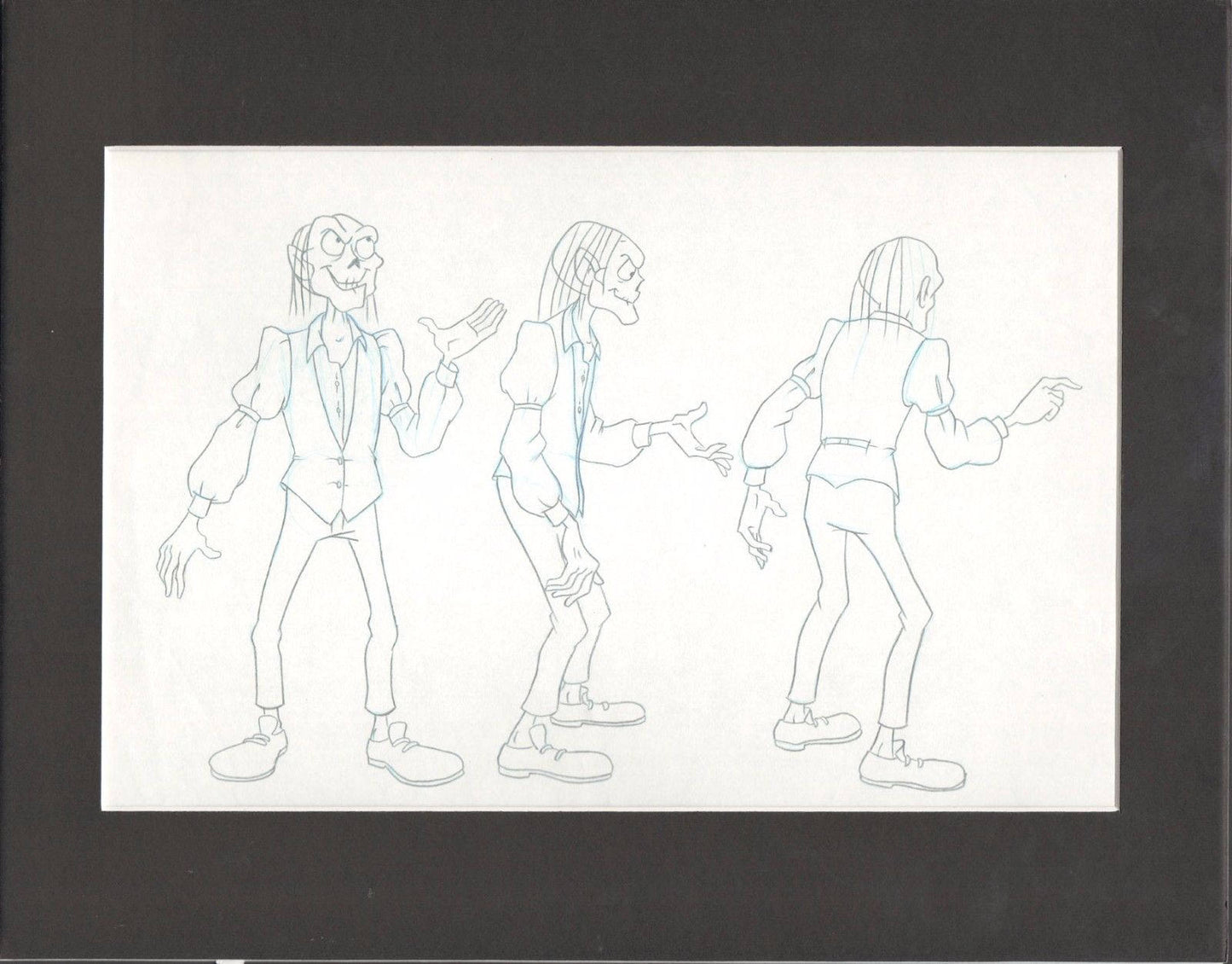 Tales from the Cryptkeeper Original Production Model Drawing Nelvana