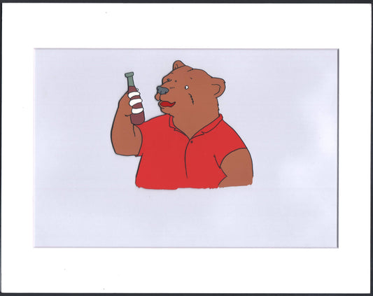 Bear and the Fly Paula Winter production animation cel Daniel Ivanick 1985