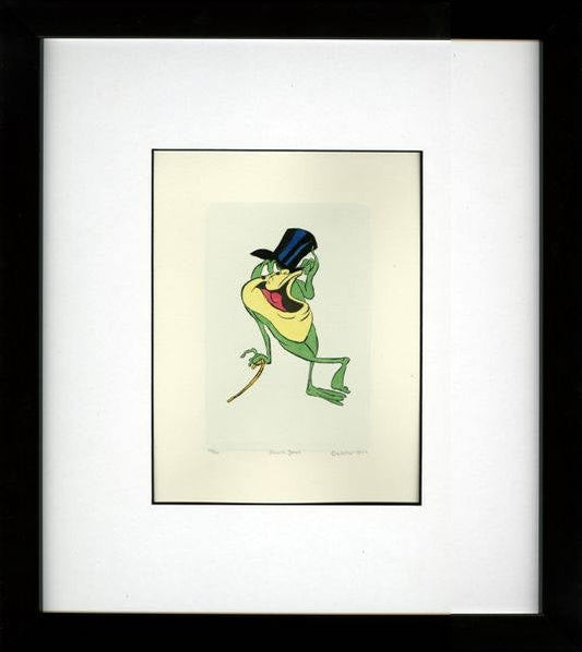 Chuck Jones Michigan J Frog Etching Warner Bros. Limited Edition of 500 FRAMED