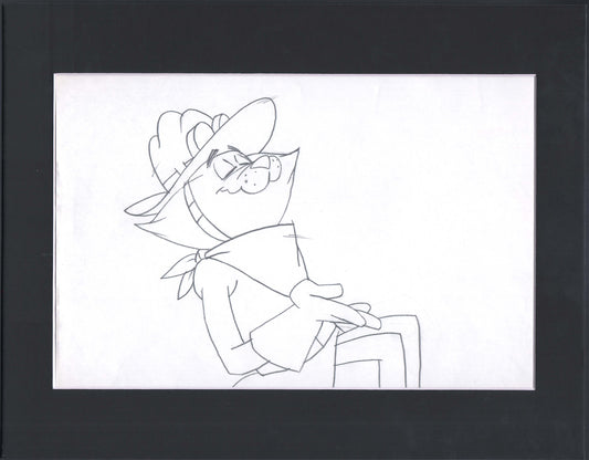 Houndcats Stutz Vintage production animation cel drawing 1972 Friz Freleng