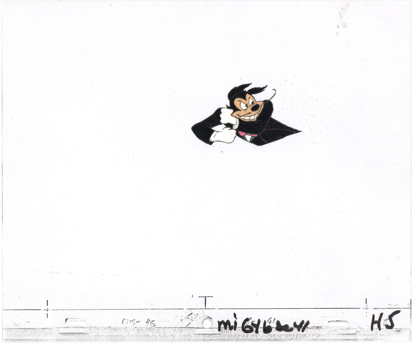 Mighty Mouse Oil Can Harry Production Animation Cel Filmation 1979-80