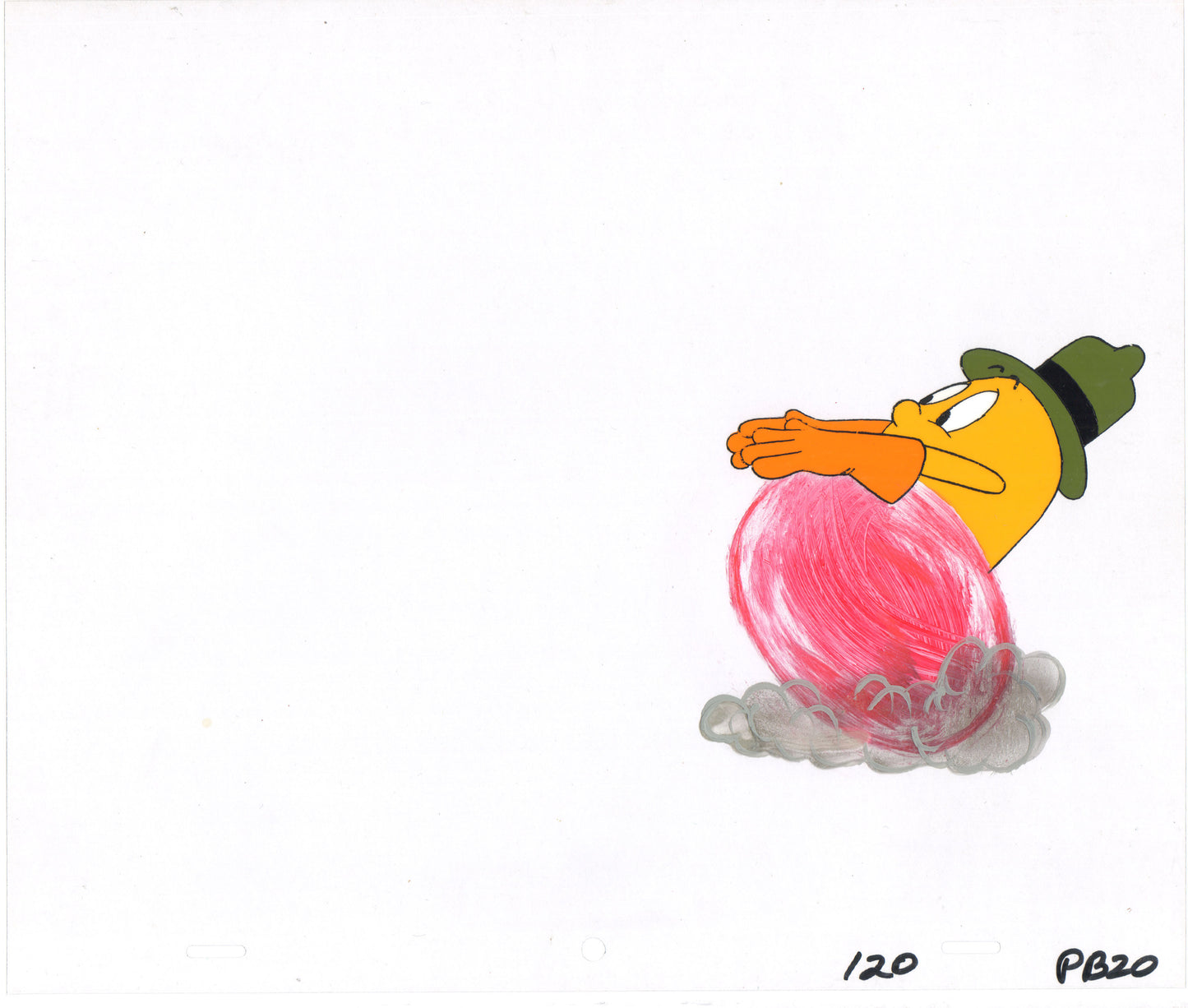 Pac-Man Production Animation Art Cel Hanna Barbera 1982-83 rn