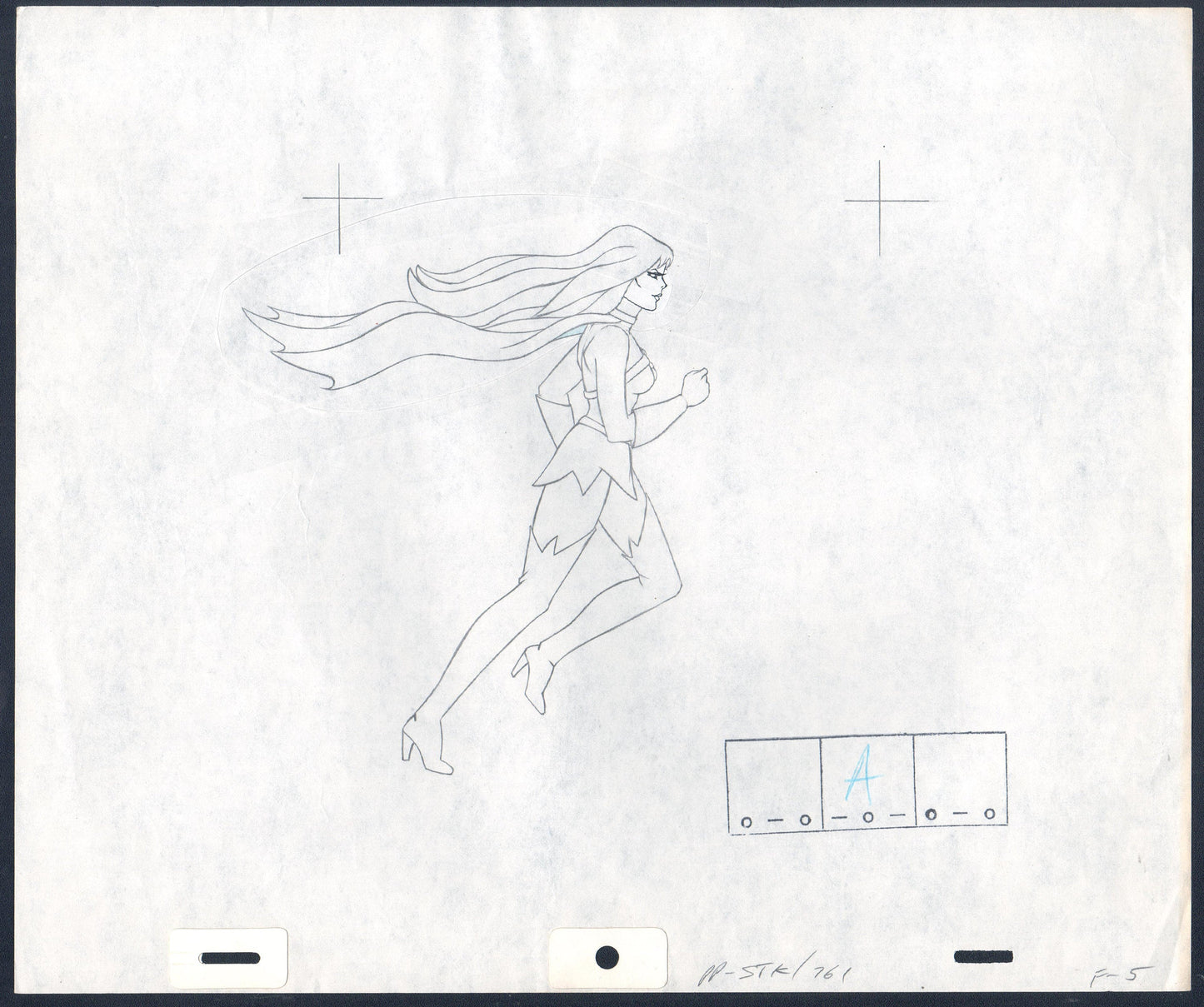 She-Ra Princess of Power Animation Cell Drawing Filmation 1980s 5
