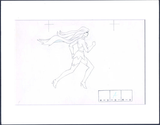 She-Ra Princess of Power Animation Cell Drawing Filmation 1980s 6m