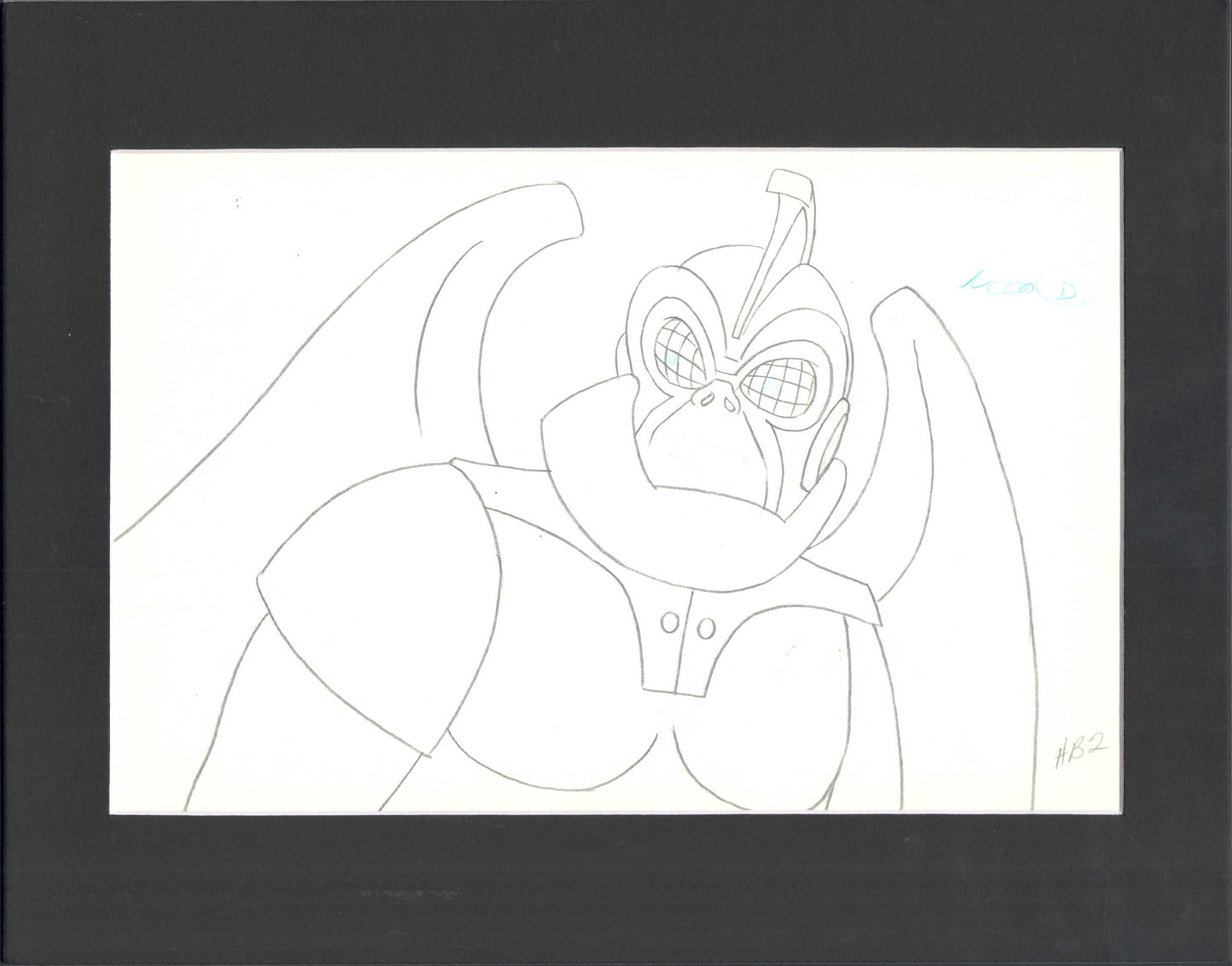 Space Stars Finale Uglor production animation cel drawing 1981 HANNA BARBERA