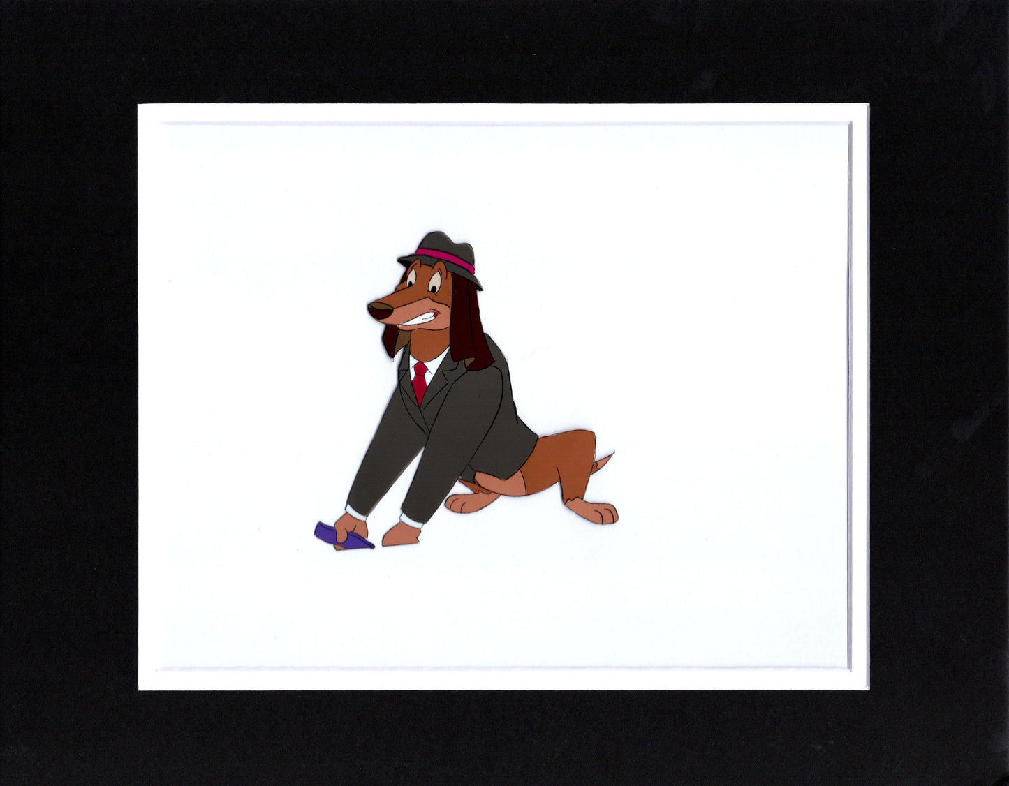 All Dogs Go To Heaven Itchy production animation cel & Drawing a12
